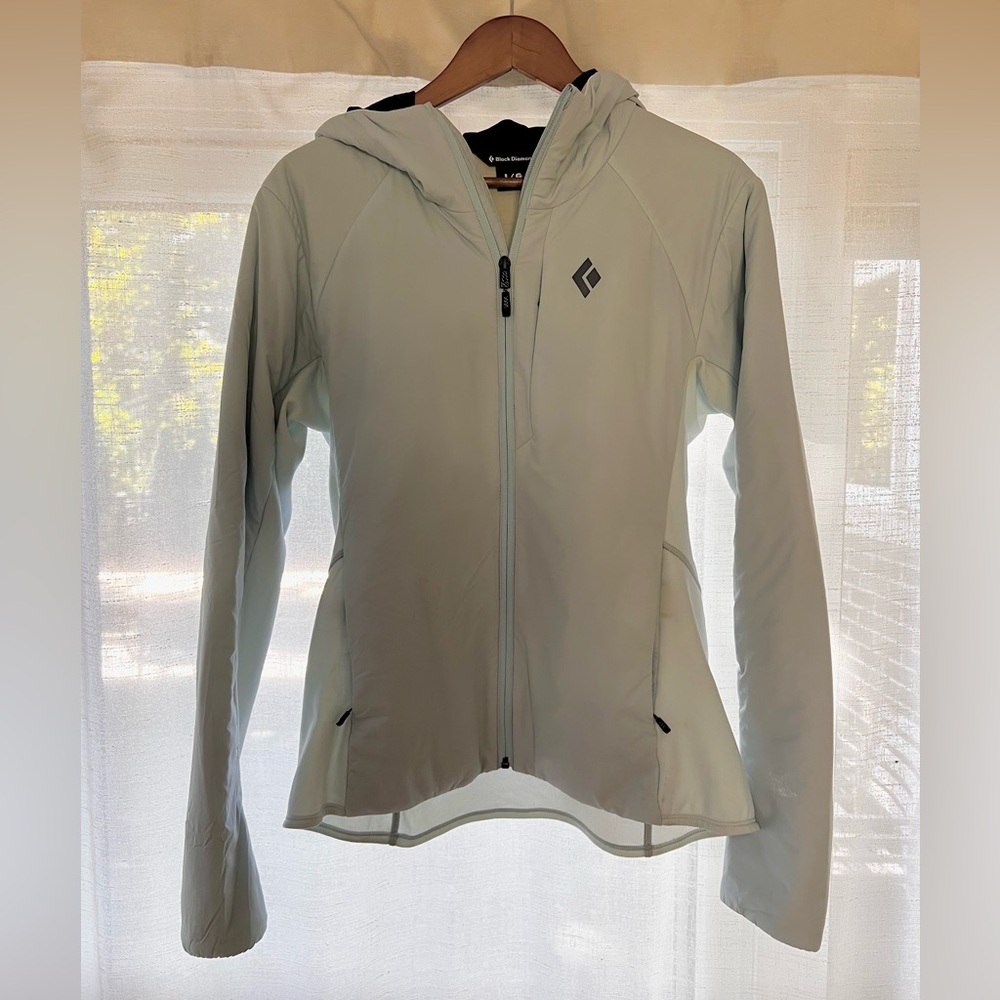 Black Diamond Women's White Ski Jacket